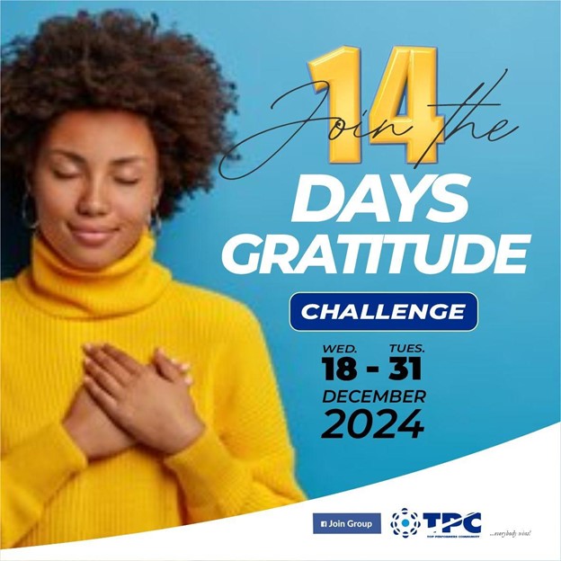14 Days Of Gratitude Challenge